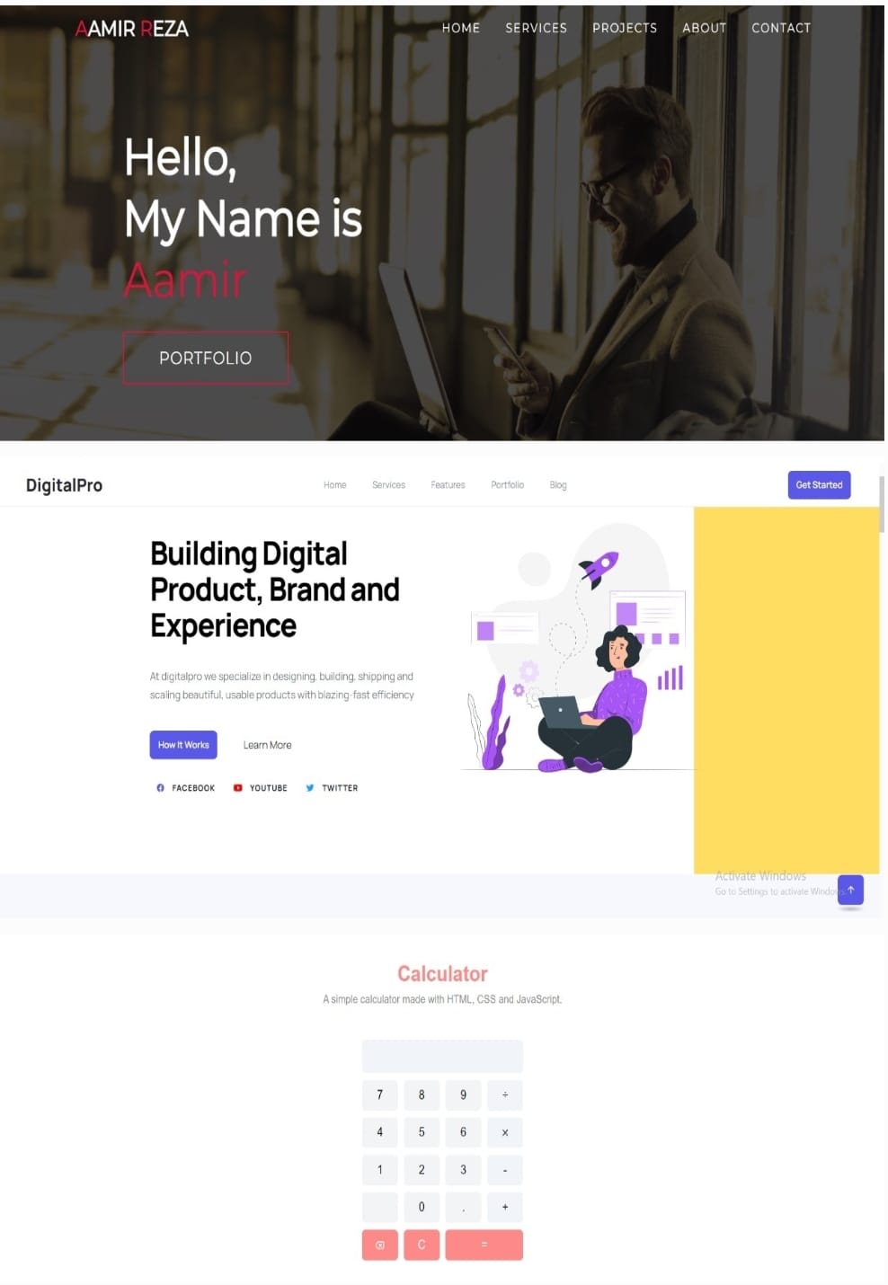 CODSOFT Projects Screenshot